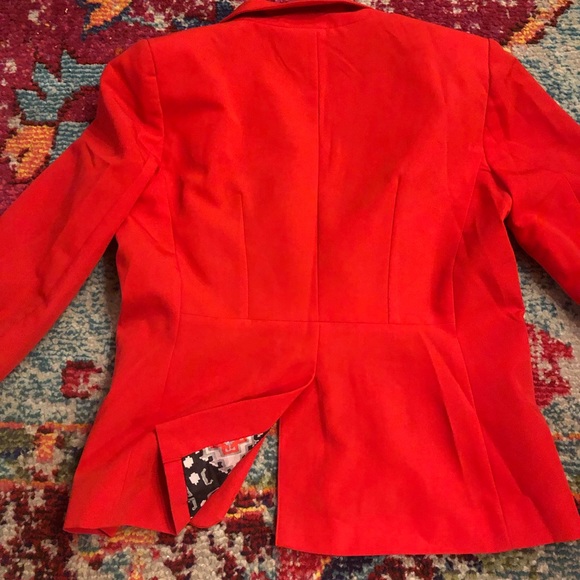 Cynthia Rowley Red Blazer - Picture 3 of 3